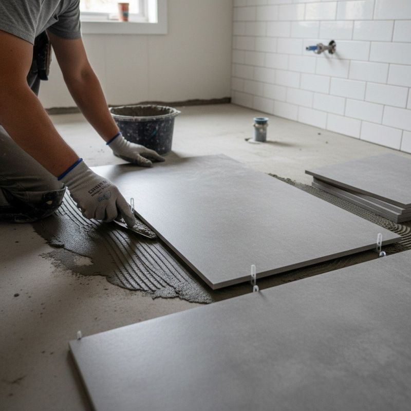 Porcelain Tile Installation